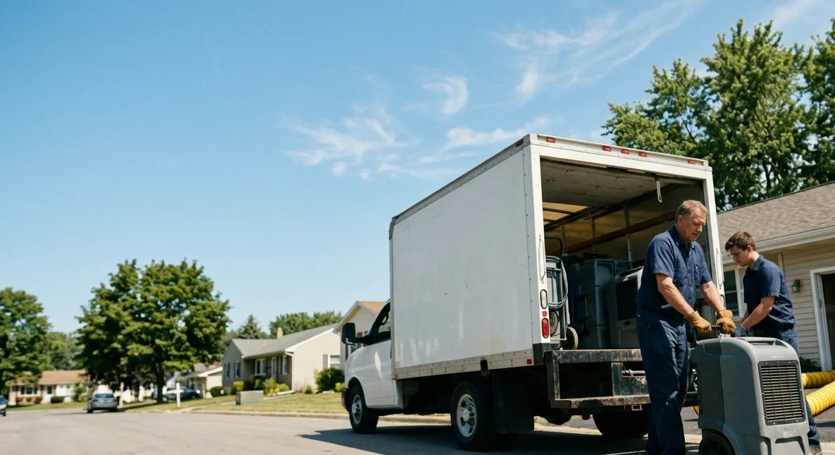 Water Damage Cleanup in Barnhill, IL near me